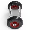 Blütezeit 6-inch Rolling Gate Rubber Wheel Carrier for Sliding Metal