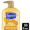 Suave Essentials Gentle Body Wash, Milk & Honey, 30 oz