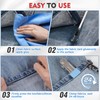 Fabric Glue Permanent, Washable Clear Glue for Clothing Patch, Liquid,