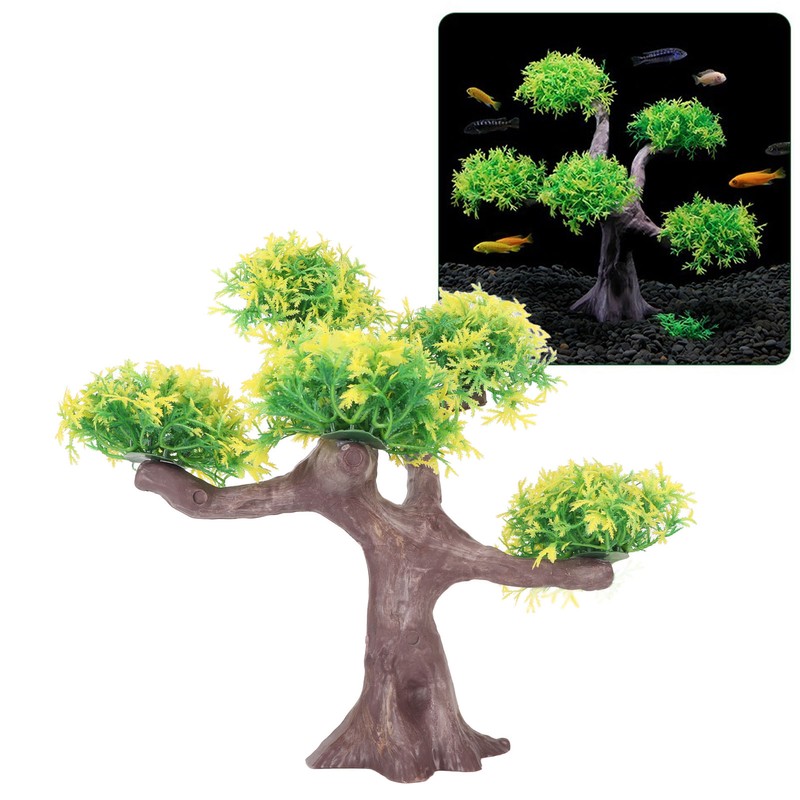 Artificial Fish Tank Plants Soft Safe Fade Resistant Aquarium Plants