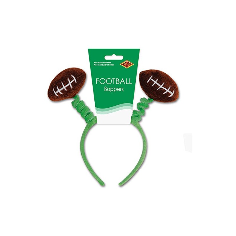 Football Boppers Party Accessory (1 count) (1/Pkg)