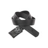 Cipo & Baxx Men's Belt Logo Clasp Leather Belt CG192,