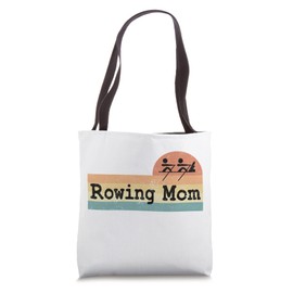 Rowing Mom Coxswain Funny Rowing Crew Quote Women Vintage Tote Bag