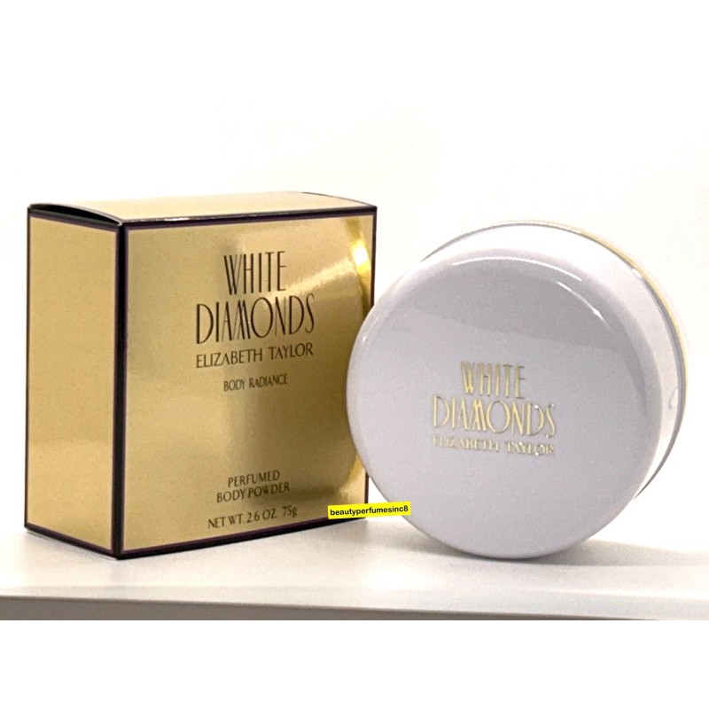 Polvo corporal perfumado para mujer WHITE DIAMONDS Elizabeth Taylor, 2,6