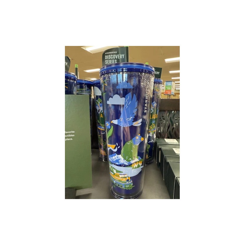 Starbucks NWT SET Starbucks 2024 ‘ALASKA’ Discovery Series Graphic Tumblers