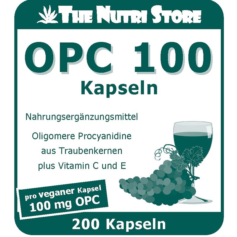 OPC 100 mg Vegan Capsules Pack of 200