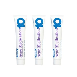Benzoyl Peroxide Acne Treatment Gel 10% - 3 Pack