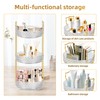 360 Rotating Makeup Organizer for Vanity, 2 Tier Adjustable Perfume