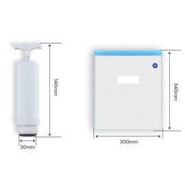 Filament Storage Bag Vacuum Kit, 20Pcs 3D Printer Filament Storage Bags with Hand Pump and Clip, Spool Storage Sealing Bags for 3D Printers