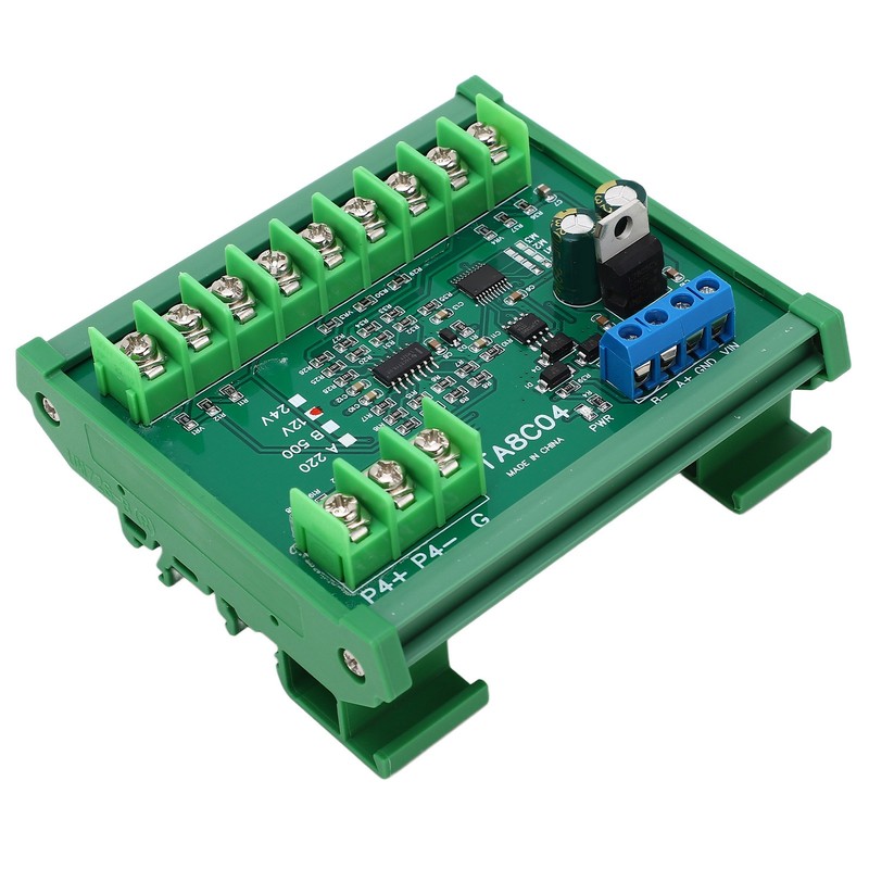 Temperature Sensor Module Resistance Collection PT100 RTD RS485 with Guide