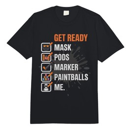 Paint Ball Paintball Gear Paintballer Comfort Colors Adult Heavyweight T-Shirt