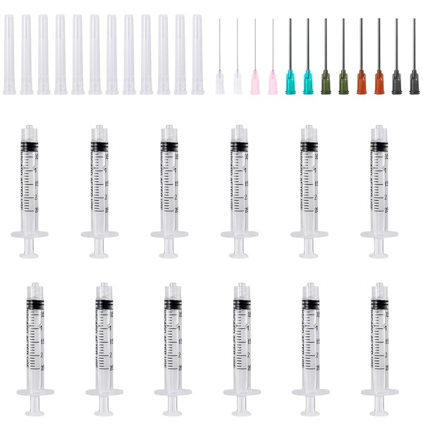 Pack of 12 No Needle Syringe, Large Colostrum Syringe, Dosing