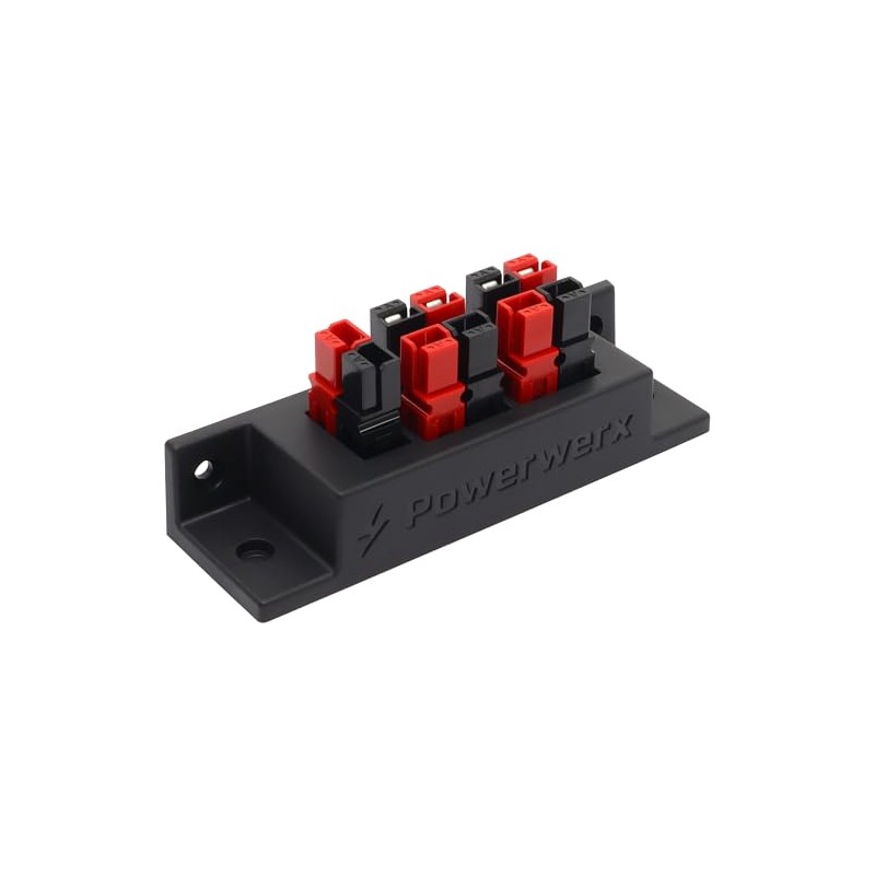 Powerwerx PD-5 PowerHub Distribution Block, 5 Positions for 15/30/45A Powerpole