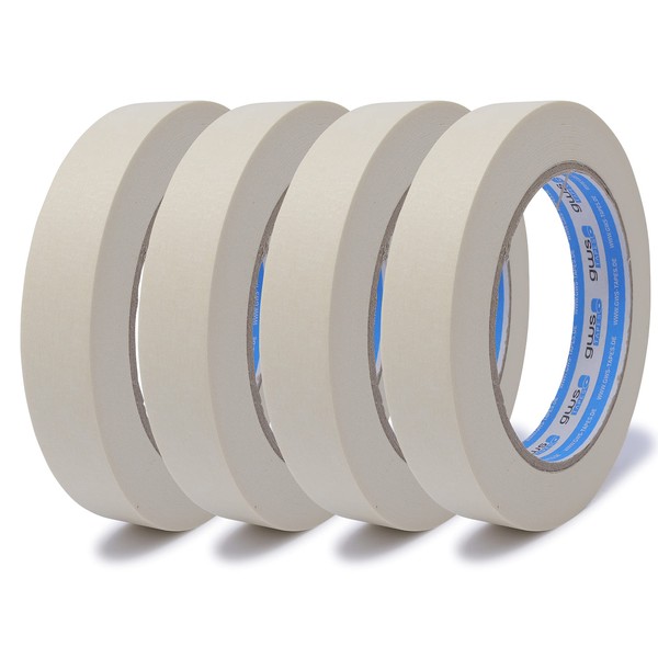 gws Fine Crepe Masking Tape, Various Widths, Length: 50 m,