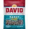 David, Sunflower Seeds, Roasted & Salted, Ranch, 5.25oz Bag (Pack