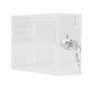 Thermostat Lock Box with 2 Keys Universal Clear Acrylic Plastic