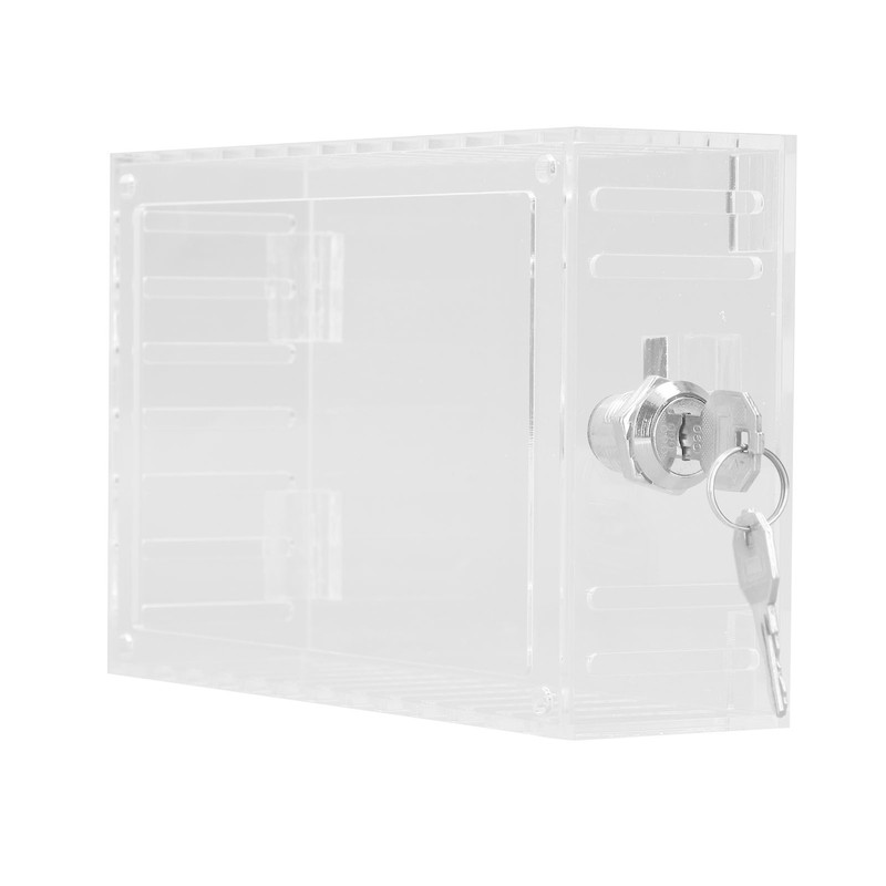 Thermostat Lock Box with 2 Keys Universal Clear Acrylic Plastic