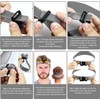 Adjustable Hair Trimming Guide and Neckline Shaving Template,DIY Self Haircutting