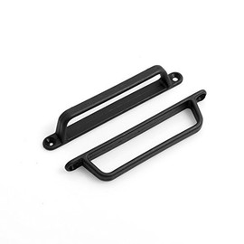 Design61 Set of 2 Plastic Handle Furniture Handles 120 mm Black