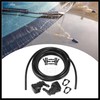 Hihaha Front Windshield Washer Hose Kit Fit for Ford Edge