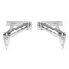 Eruceky Pack of 2 Steel Spring Hinge, Flap Fitting, Stainless
