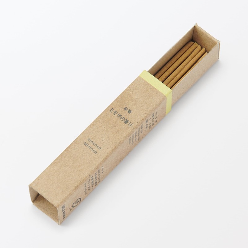 Muji 84465123 Incense Mimosa Scent, Pack of 12, Stick Type