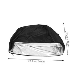 Mipcase Outdoor Heavy Duty Grill Cover Weatherproof Oxford Cloth Barbecue Accessory for Garden BBQ Dust and Uv Fits Grills up