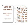 McEtt Goat Sticker Sheets - Cute Goat Animal Stickers for