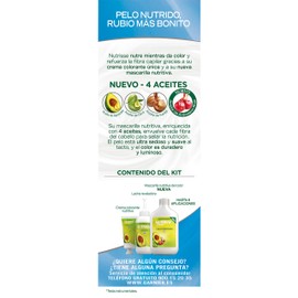 GARNIER - Colouration - Nutrise Cream - 100 Rubio Extra Claro Natural (Port)