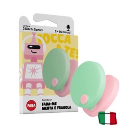 FABA Schallplatten - Faba•Me Minze und Erdbeere - erstellen Sie Wiedergabelisten, Hörbar mit Geschichtenerzähler und FABA+, Lernspiel italienische Version