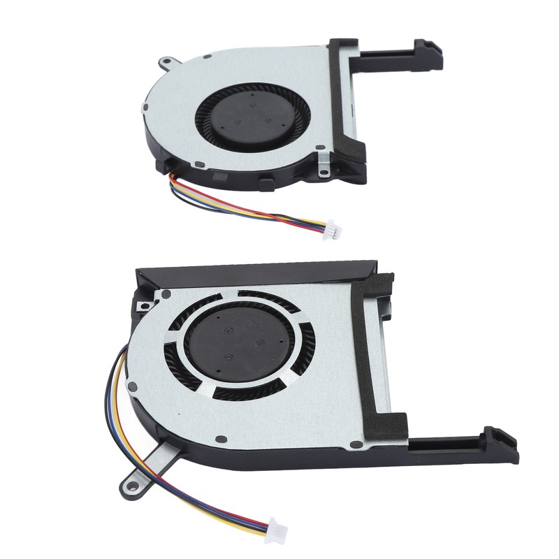 2pcs Laptop CPU GPU Cooling Fan 4 Pin Silent Efficient