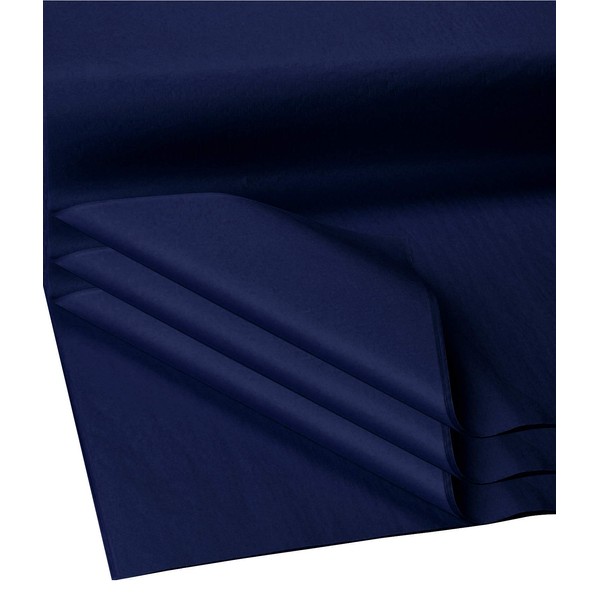 Flexicore Packaging® | Gift Wrap Tissue Paper | Size: 15x20 | Acid Free (Dark Navy, 100 Sheets)