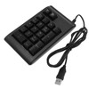 USB Wired Numeric Keypad 19 Keys Number Pad Waterproof RGB