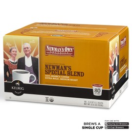 NEWMAN'S SPECIAL BLEND COFFEE 80 K CUPS