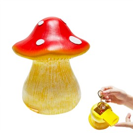 MaoYaMao Hide a Key Outside,Mushroom Spare Key Hider Garden Mushroom Decor for Outdoor Garden Statue or Yard Mushroom Gifts