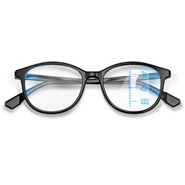 VISOONE Anti-Fog Ultralight Progressive Multifocal Fashionable TR90 Reading Glasses for Women readers 2.5x