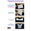 PPD Inkjet PREMIUM Iron-On Dark T Shirt Transfers Paper 11x17