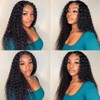 26 Inch 200 Density 13x4 Deep Wave Lace Front Wigs