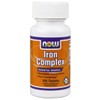 NOW Iron Complex, 100 Tablets (Pack of 3)