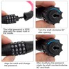 PATIKIL 2.23 Feet Combination Bicycle Lock, 4 Digit Steel Cable