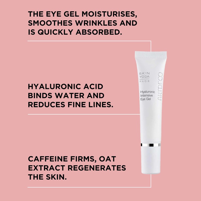 ARTDECO Hyaluronic Intensive Eye Gel - Moisturising Eye Gel -