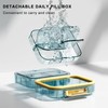 Weekly Pill Box, GLAMFORT Portable Daily Pill Organiser, Small Travel