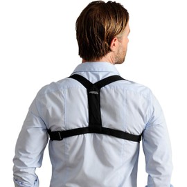 Swedish Posture® Flexi Straightener & Back Trainer | Immediately Better Posture | Less Back & Shoulder Pain | for Physiotherapy, Against Osteoarthritis & Impingement