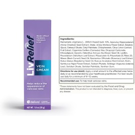 LivRelief - Crema de venas varicosas- 50 gramos