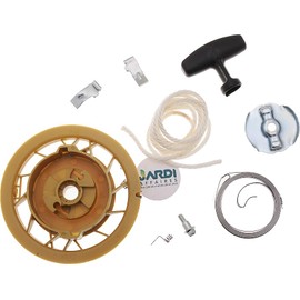 Jardiaffaires Ratchet Starter Kit Flat Compatible with Honda and Chinese 4.5 to 6.5 HP
