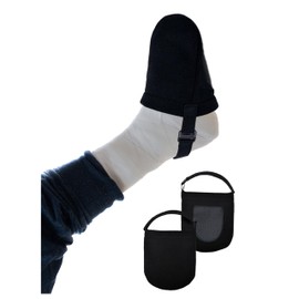 Protective Foot Cast Socks Toe Covers Soft Warm Cast Toe Protector Cast Sock Toe Cover for Men and Women, Adjustable Cast Socks for Leg Cast Cover Foot and Ankle, Plus Size Sock for Casts Adults-1Pack