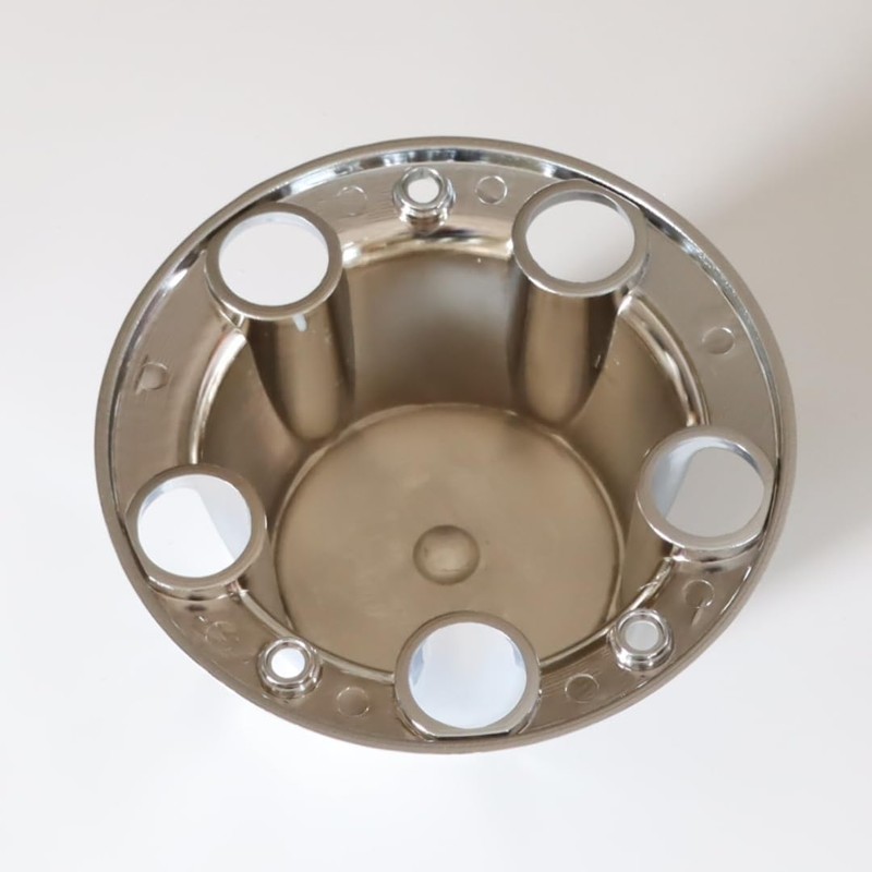 1980-1996 F150 Bronco Van Chrome Wheel Hub Center Caps Black