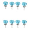 10 Pcs Crystal Cabinet Drawer Knob Handle Jewelry Box Gift