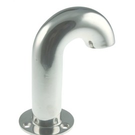 ARBO-INOX Deck Feed-Through Gooseneck Stainless Steel 34 mm