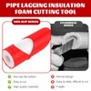 LYPPUL Pipe Lagging Insulation Foam Cutter Tool for 15mm, 22mm,